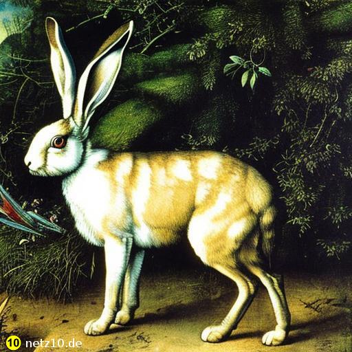 Duerer hare painted by duerer