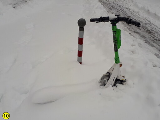 Schnee nuernberg januar 6