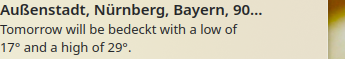 Bedeckt