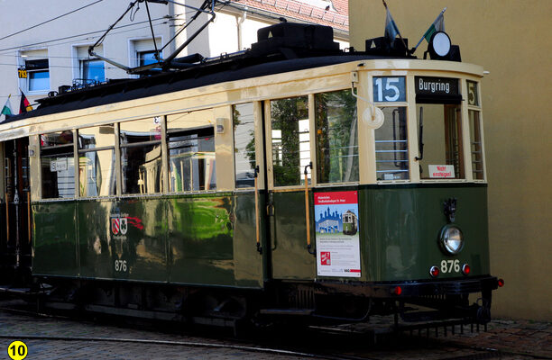 Historische strassenbahn nuernberg 1
