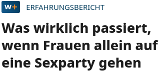 Frauen sex party