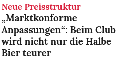 Marktkonforme anpassung fcn