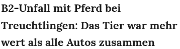 Pferd mehrwert