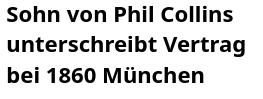 Sohn phil collins
