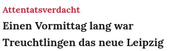Treuchtlingen neues leipzig